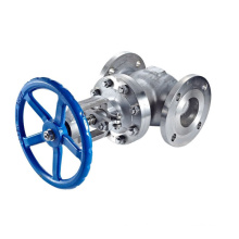 Stainless steel globe valves are used for pipelines